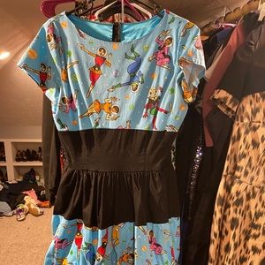Pinup Girl Clothing: Wrestlers dress